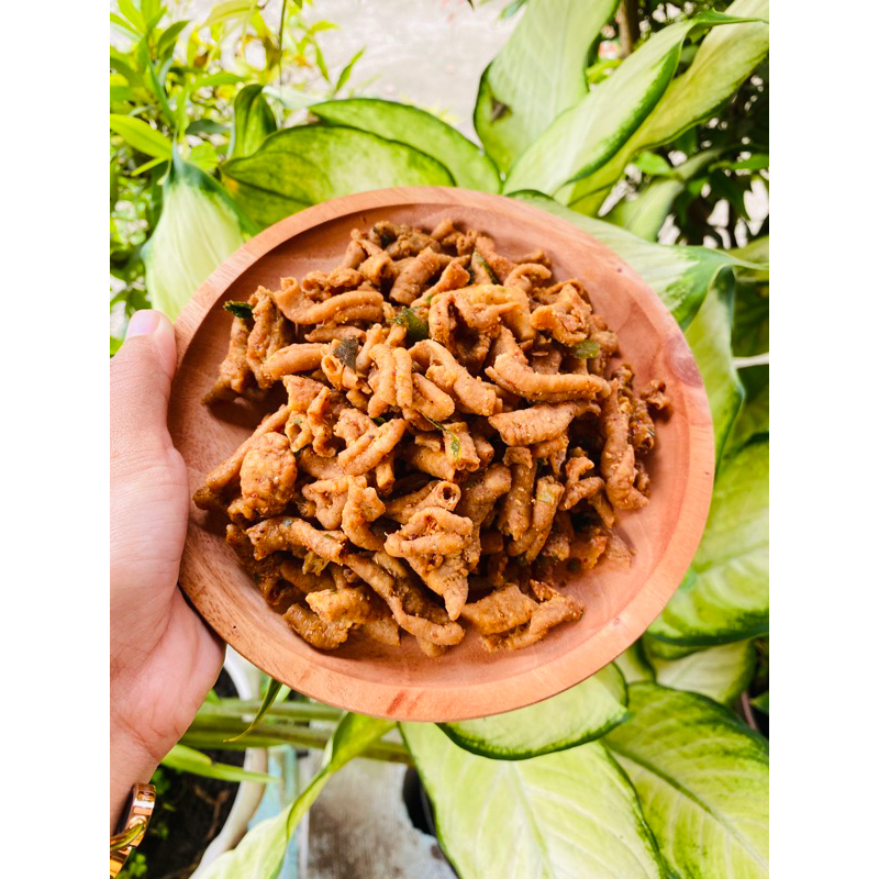 

KRIPIK USUS CRISPY PEDAS DAUN JERUK