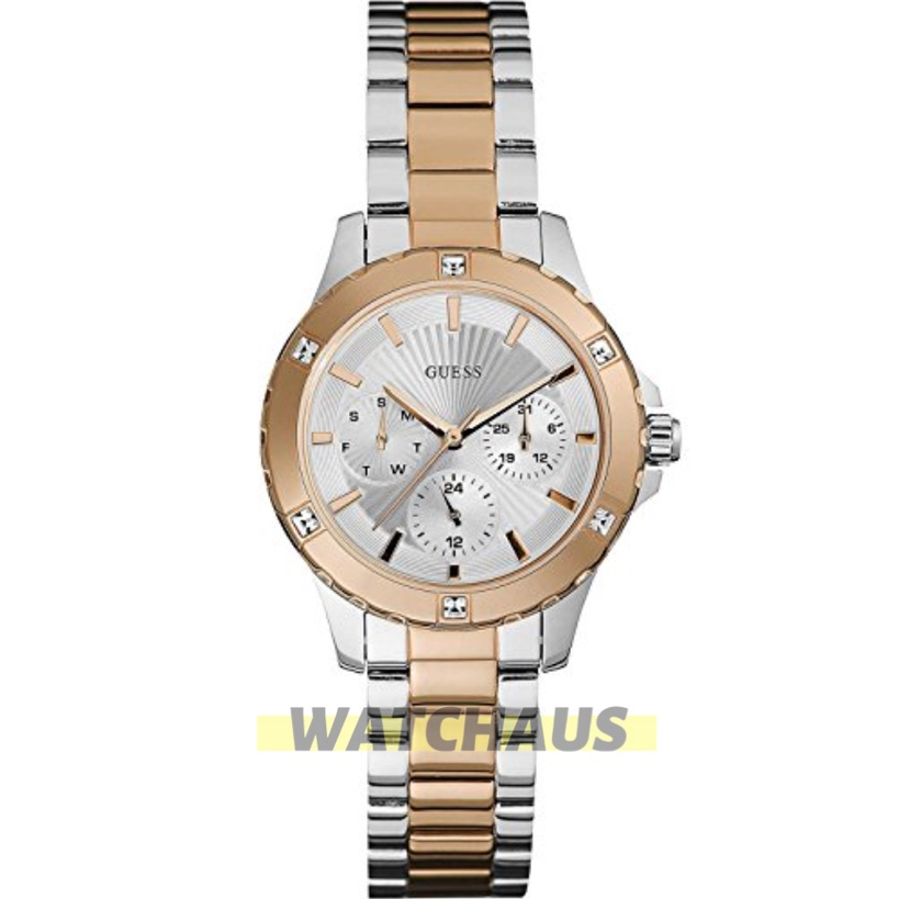 JAM TANGAN WANITA GUESS W0443L4 STAINLESS STEEL