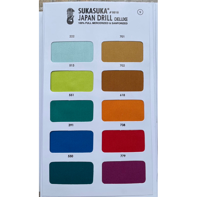 Grosir Japan Drill SUKA-SUKA Best Seller/Kain Japan Drill Hight Quality Grosir Murah