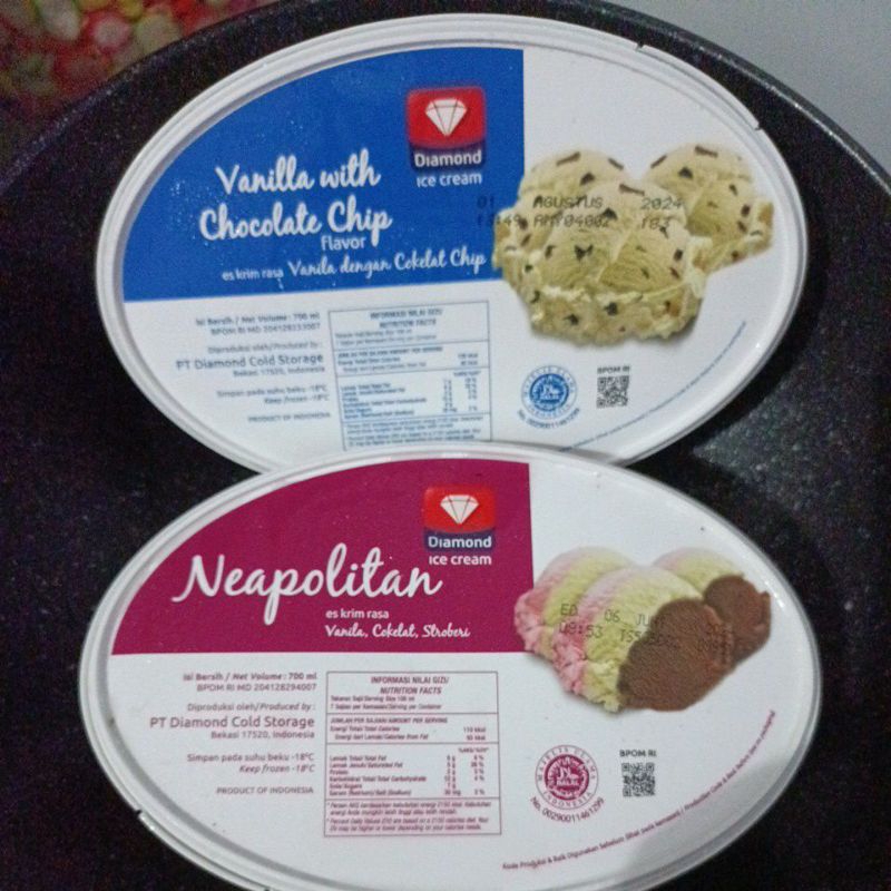 

Diamond Ice Cream 700ml
