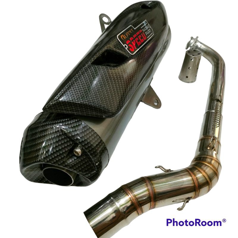 Knalpot Standar Racing Carbon Produk PNP Nmax