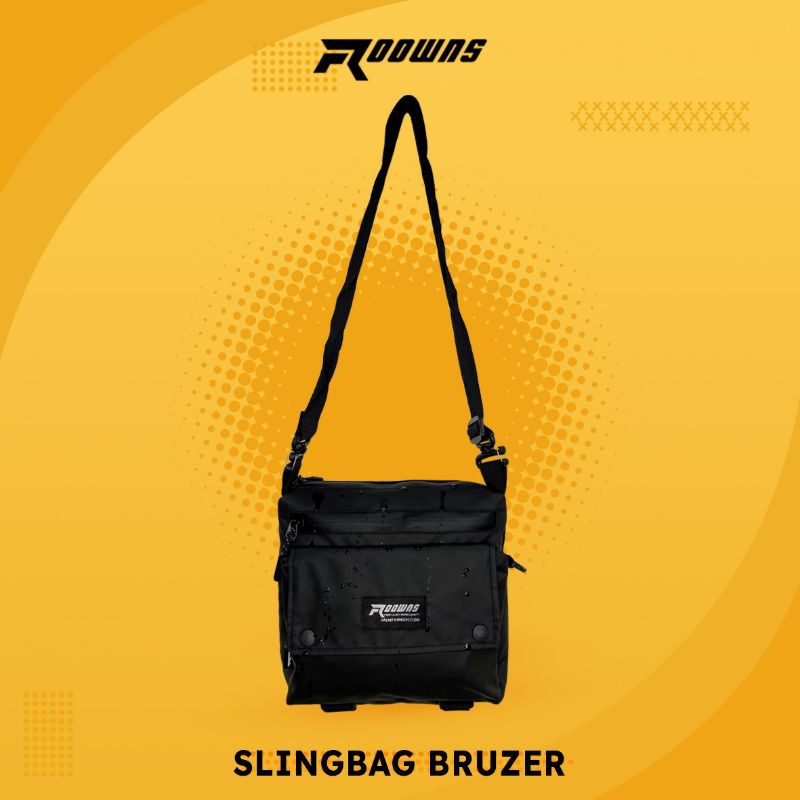 Slingbag Tas Selempang Pria Wanita Waterproof Roowns Bruzer