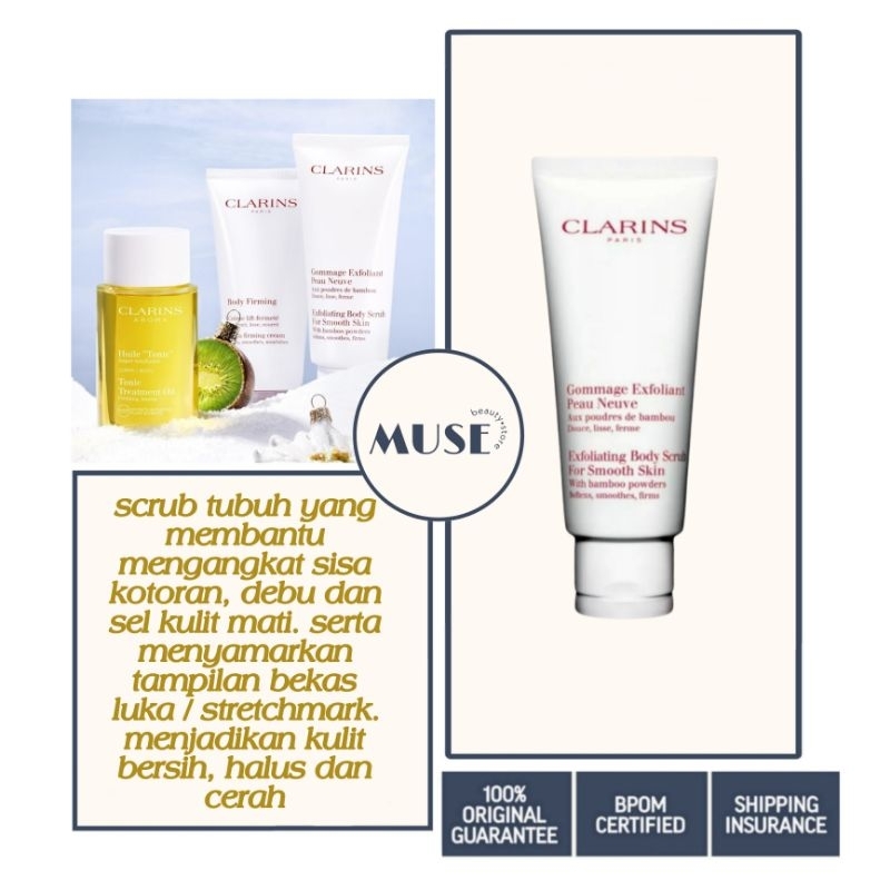 Clarins Exfoliating Body Scrub For Smooth Skin 200ml