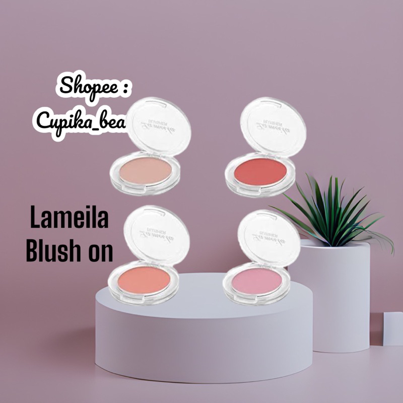 SALE ACAK NOMOR  &lt;k.xx&gt;lameila blusher - blush on lameila padat single