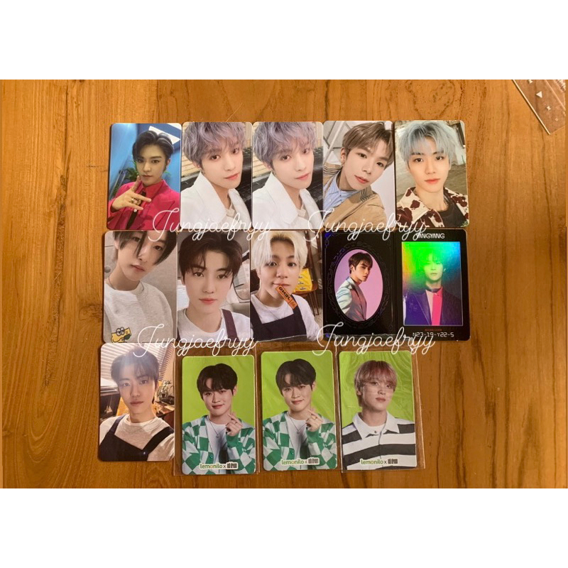 Photocard NCT 2020 Depart Arrival Dream WayV Yangyang Yuta Shotaro Jaemin Ridin Renjun Cafe Xiaojun 