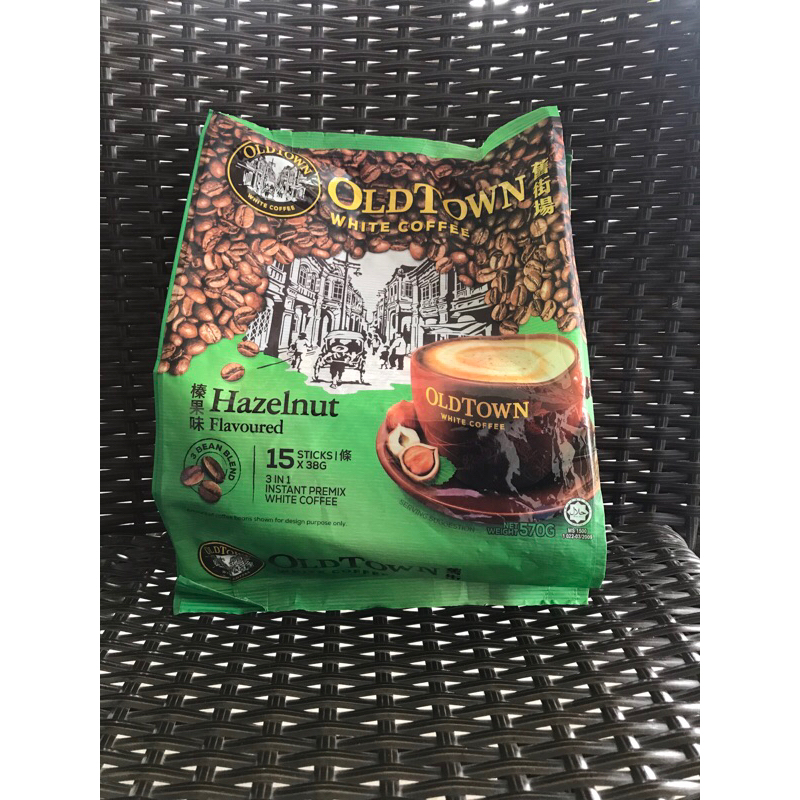 

Old Town White Coffee 3 in 1 Hazelnut