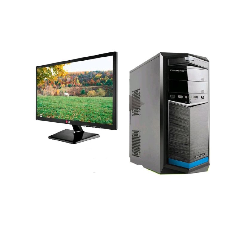 PC FULLSET CORE I3 /RAM 4GB /HDD 500GB/LAYAR 16 INCHI /CASING PSU STANDAR