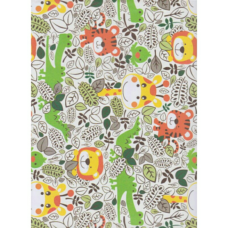

Kertas Kado Sansan Wawa SW 5955 "Animal/lion/giraffe/tiger/croc/bird