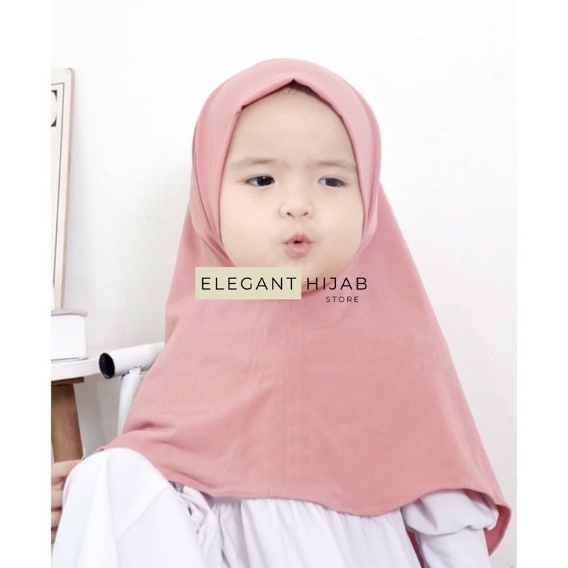 Bergo Instan Anak Non Pet Malay Jersey