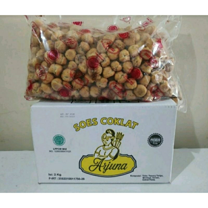 

Soes Coklat Arjuna Lumerrrrrr coklatnyaa 2000gr