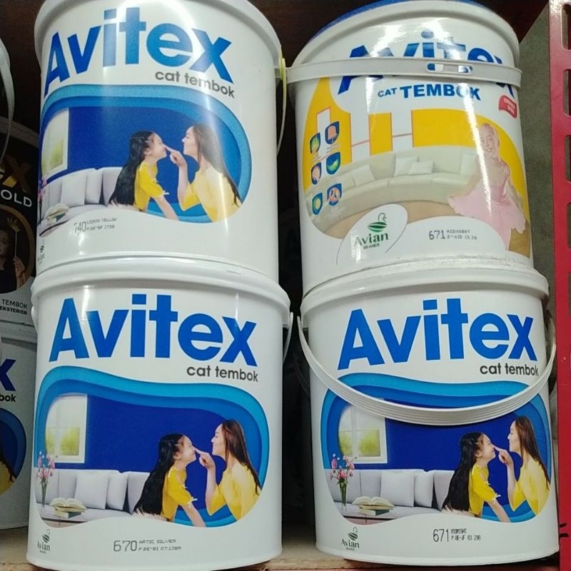 avitex cat tembok 5kg