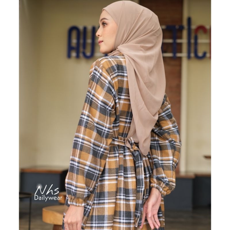 Belinda#1 gamis flanel jumbo xl xxl xxxl xxxxl