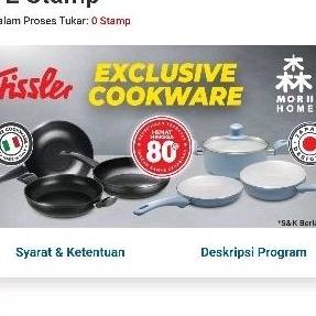 fissler /morii casserole wokpan frypan wajan Ori Dari Alfa