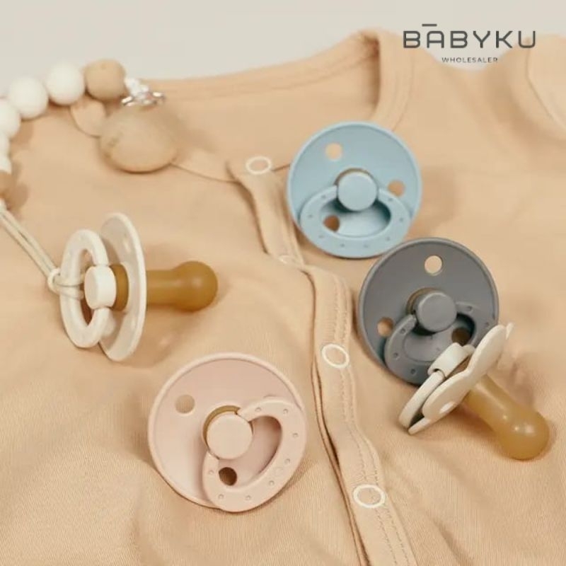 Empeng bayi silikon bulat classic rubber / Baby pacifier bulat