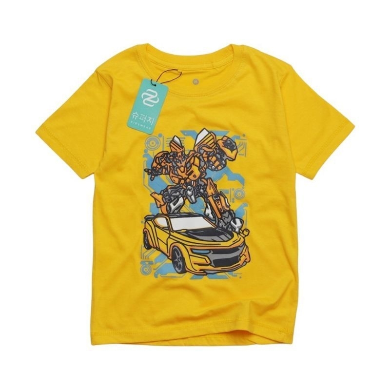 Baju Anak Laki Laki &amp; Perempuan Motif Gambar Superhero Usia 1-8 Tahun