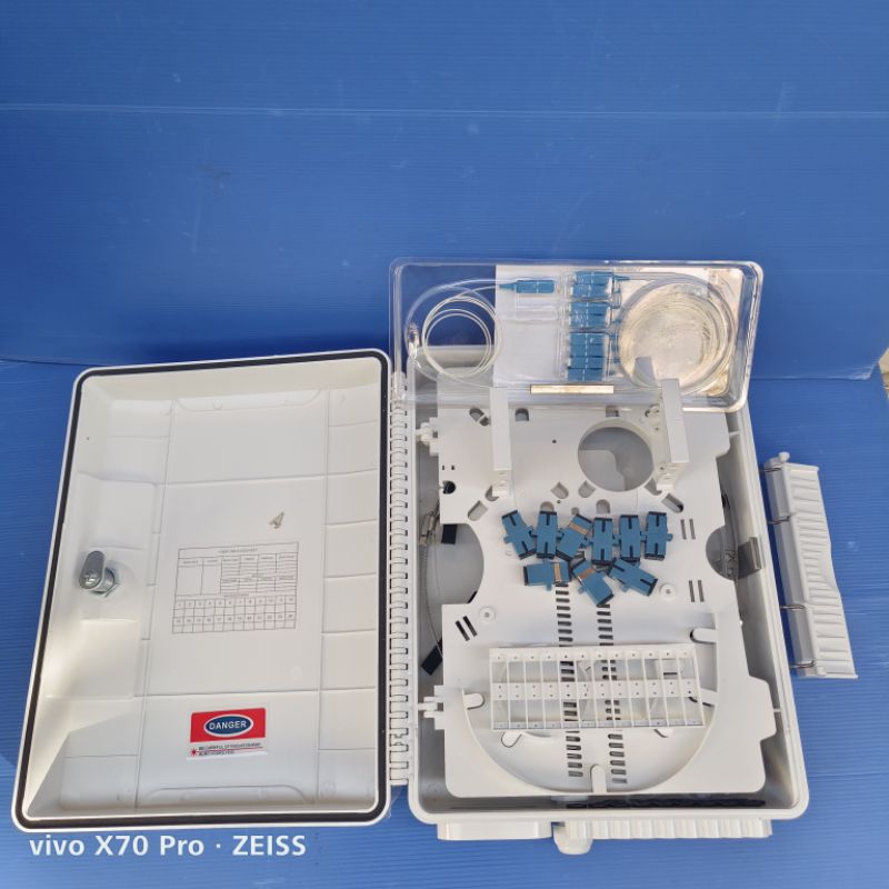 ODP 24 CORE MODEL PAZ/odp paz 24 core lengkap spliter plc 1:8 sc upc/