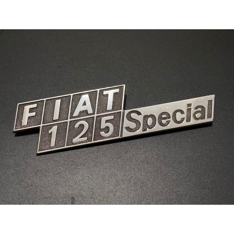 Emblem Fiat  125 spesial