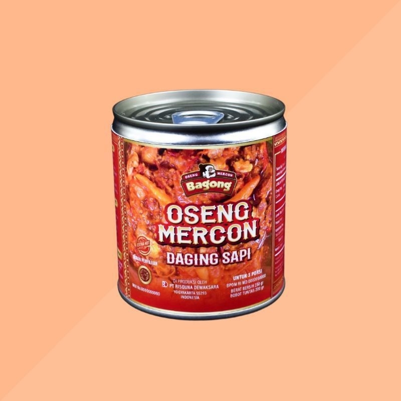 

Oseng Mercon By Gudeg Bagong 210gr