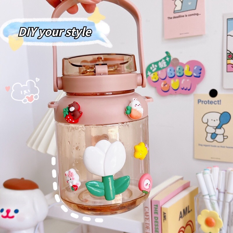 READY STOCK BISA COD - STIKER MINI 3D BOTOL AIR MINUM KAWAII KARAKTER KARTUN HEWAN LUCU BUNGA ANAK PEREMPUAN KAWAII FANCY VIRAL KECIL LEM KUAT DESAIN RESIN MODEL GEMOY MURAH REMAJA CEWEK KOREA AESTHETIC DEKORASI KREASI SEPATU SANDAL HIASAN DIY TEMPEL