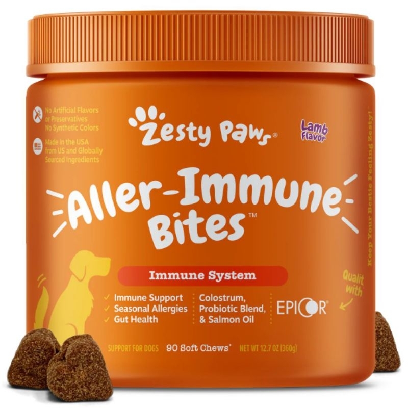 zesty paws aller immune bites
