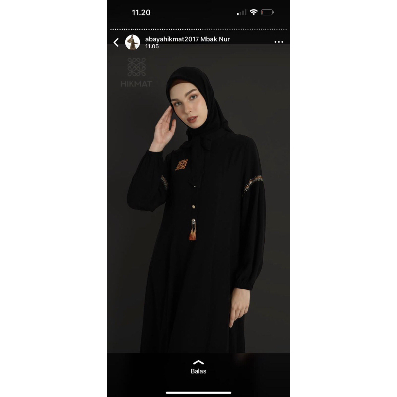 GAMIS HIKMAT ORI BARU HARGA DISKON