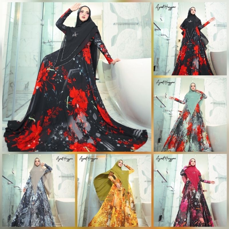 SARASVATI SERIES. Gamis Syari Ori By Agoest Hanggono.