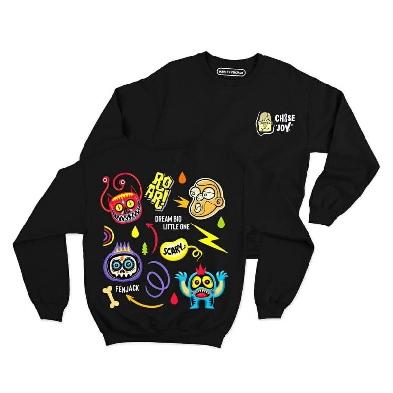Sweater basic Chose joy (pria &amp; wanita)