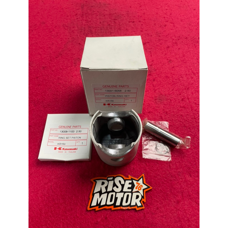 Piston Kit Ninja 150 size 250 uk 61.5 pen 15