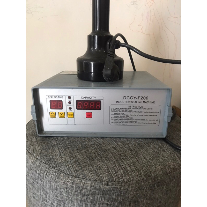 mesin induksi seal ( untuk tutup sambal botol )