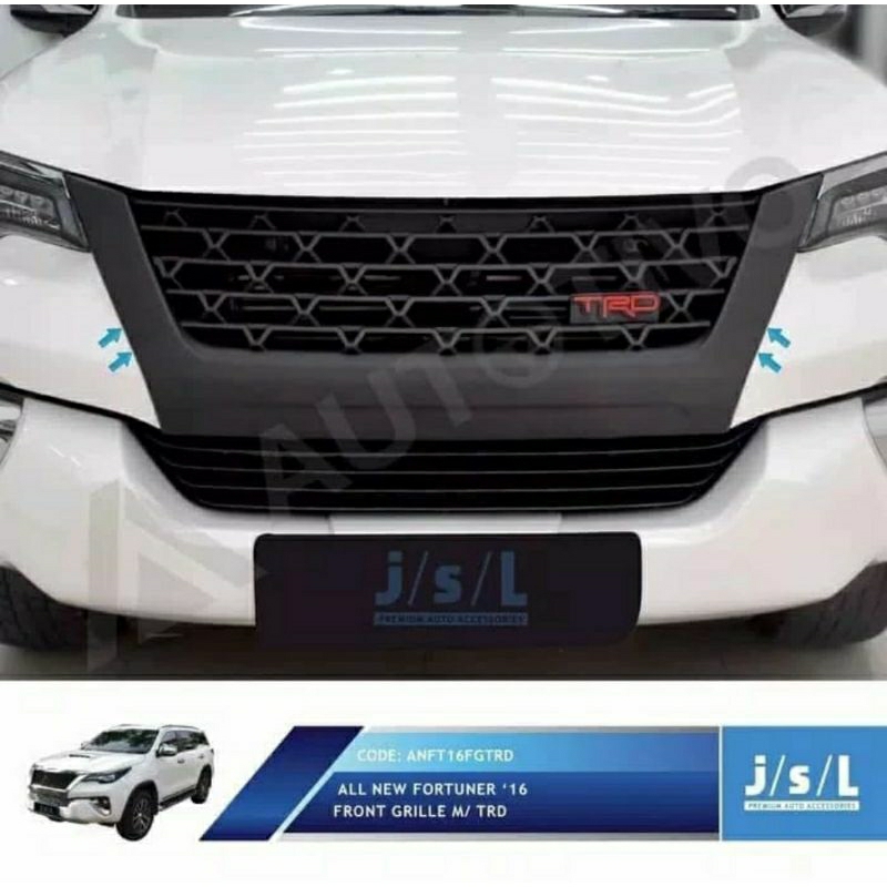 grill gril model trd / all new fortuner vrz