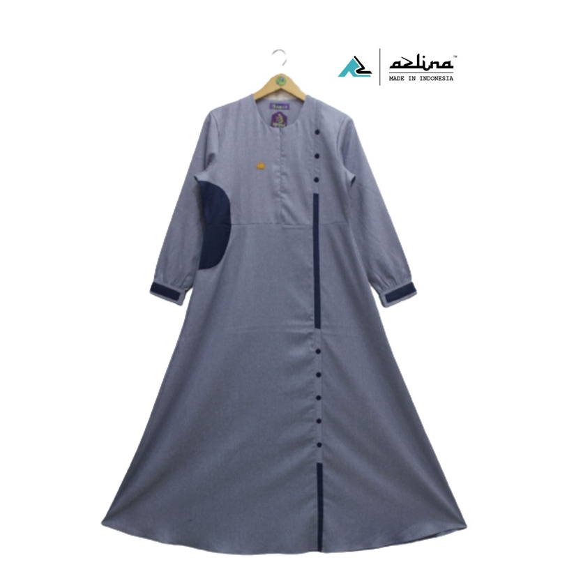 Gamis Wanita Terbaru 2023 Bahan Katun Madinah Premium Fashion Muslim Dress Remaja Modern