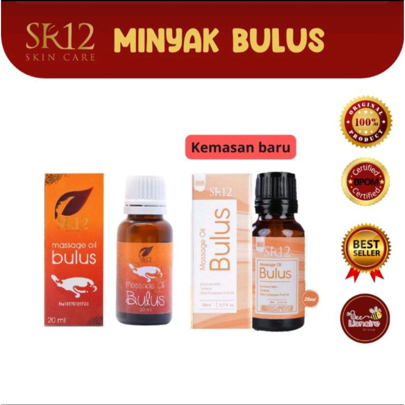 SR12 - Minyak Bulus SR12 - Massage Oil Bulus SR12
