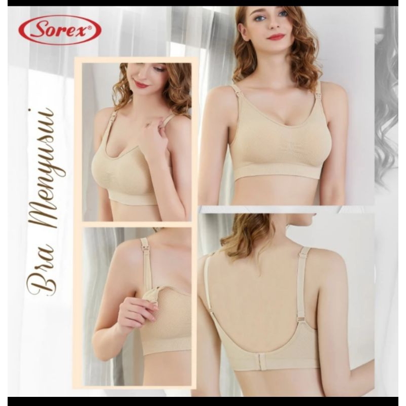 BH BRA MENYUSUI MATERNITY BRA SOREX 8201 BEST SELLER NURSING BRA PREMIUM