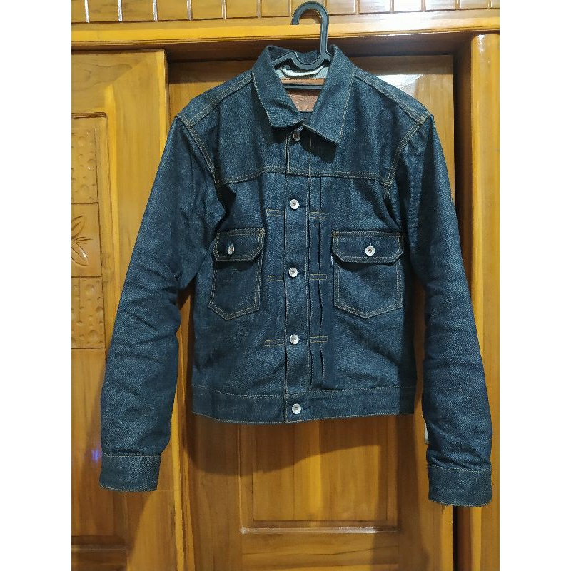 jaket Denim Wingman japan series takeda 15oz
