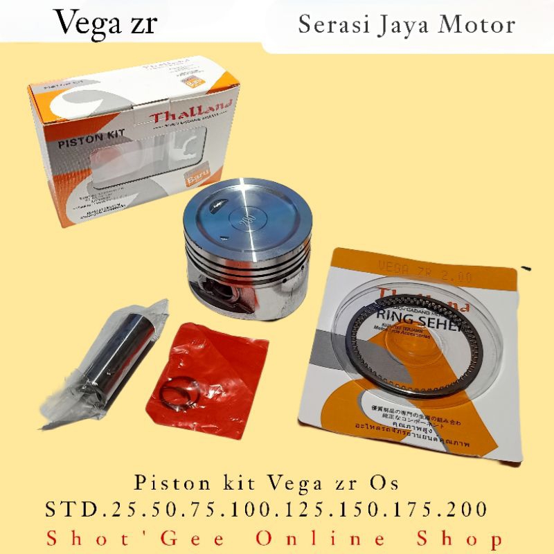 PISTON KIT SEHER VEGA ZR / JUPITER Z NEW 115