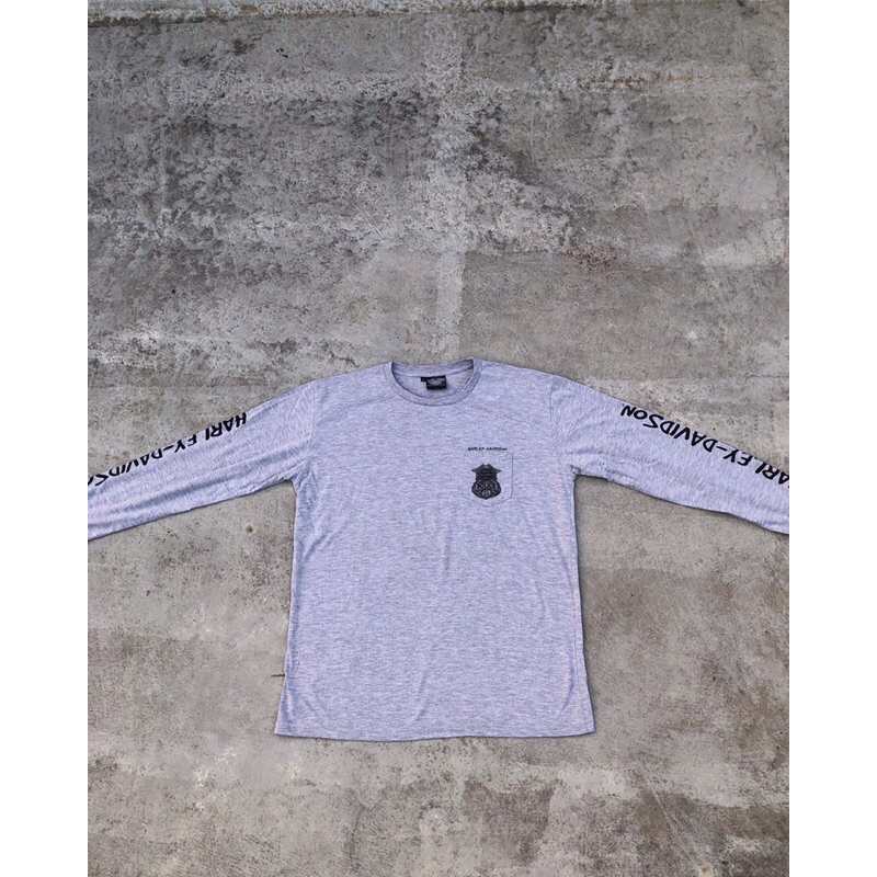 kaos longsleeve harley davidson