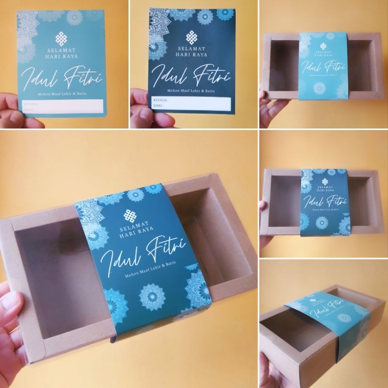 

Dus Mika Polos Uk. 22x11x6 cm " M " & Belt Idul Fitri ( 1 pack isi 5 pcs & Belt )