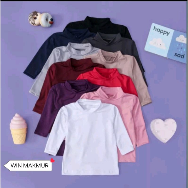 Manset anak / dalaman anak panjang / Manset kids /  baju anak panjang