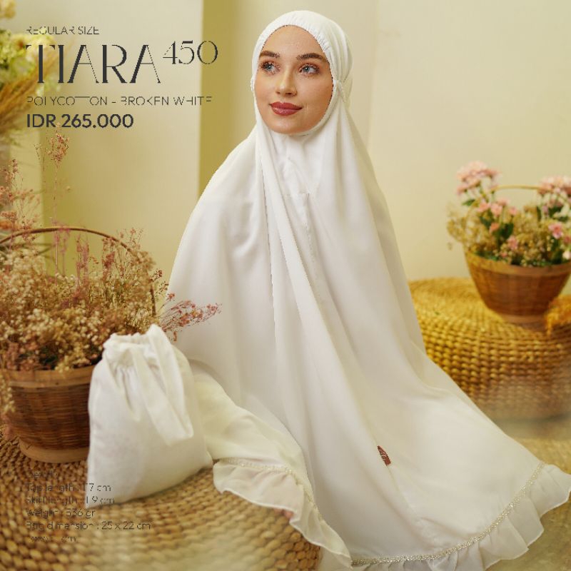 Tatuis Mukena Tiara 450 Broken White