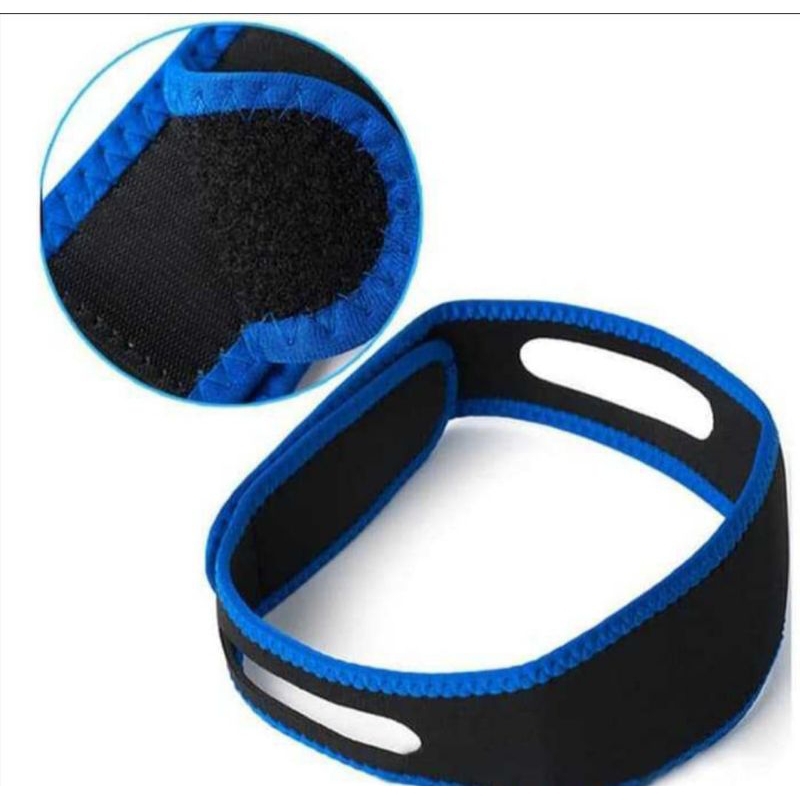 anti mendengkur / anti mendengkur / sabuk tidur anti ngorok / sabuk tidur anti mendengkur / Snoring Solution Chin Rest Band Strap