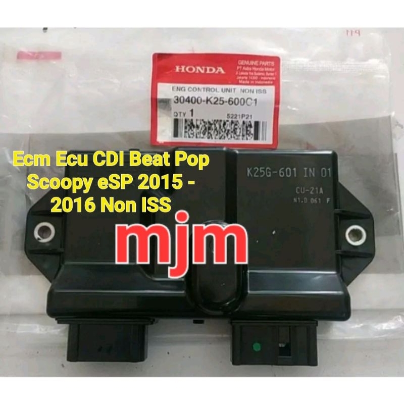 Ecm Ecu CDI Beat Pop Scoopy eSP 2015 - 2016 Non ISS