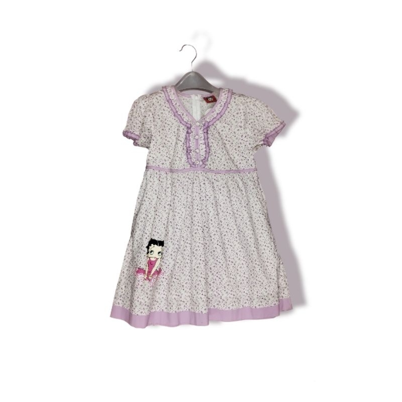 BETTY BOOP || DRESS ANAK Size 14
