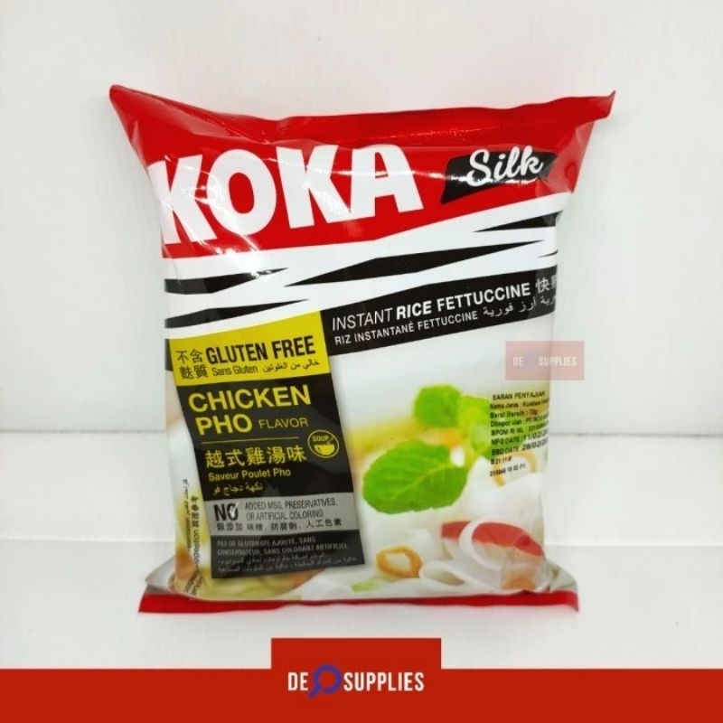 

KOKA Chicken Pho Kwetiau Instant Rice Noodle 70gr- Kwetiaw Kuetiaw Pho