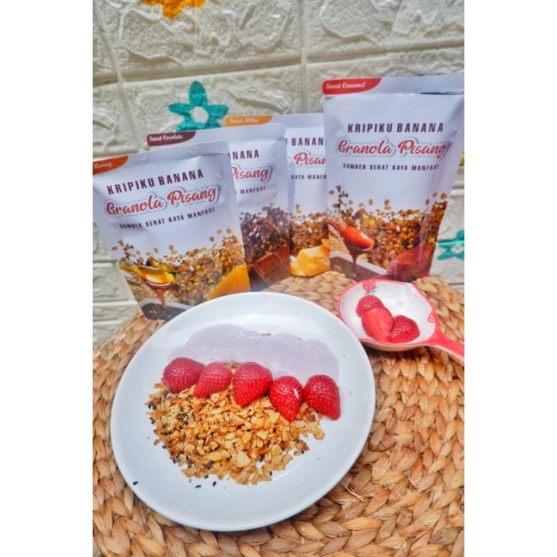 

1 PCS GRANOLA PISANG ISI 60 GRAM