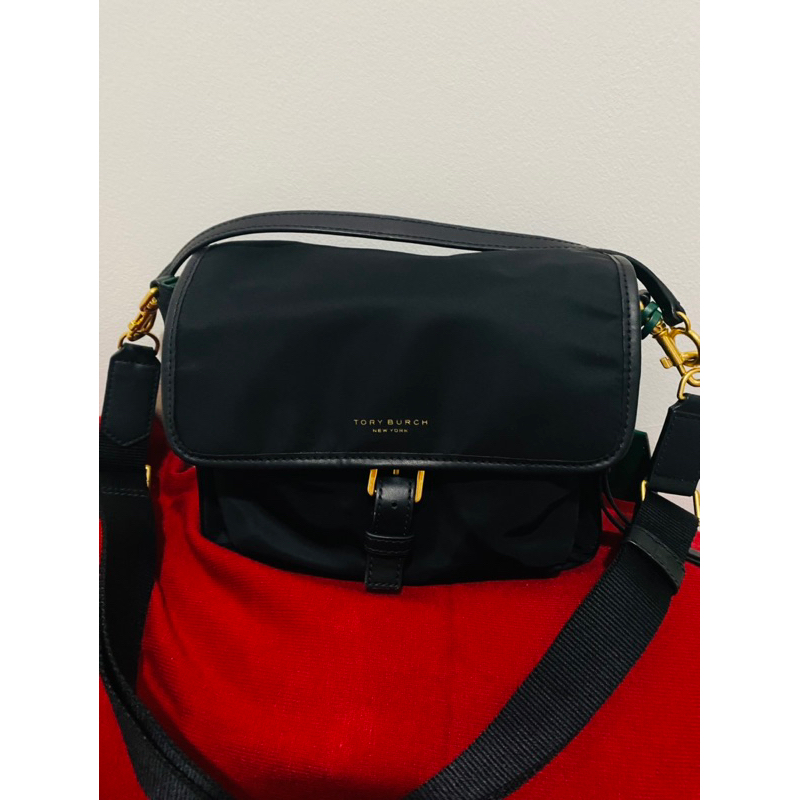 Preloved TB Piper Nylon Crossbody