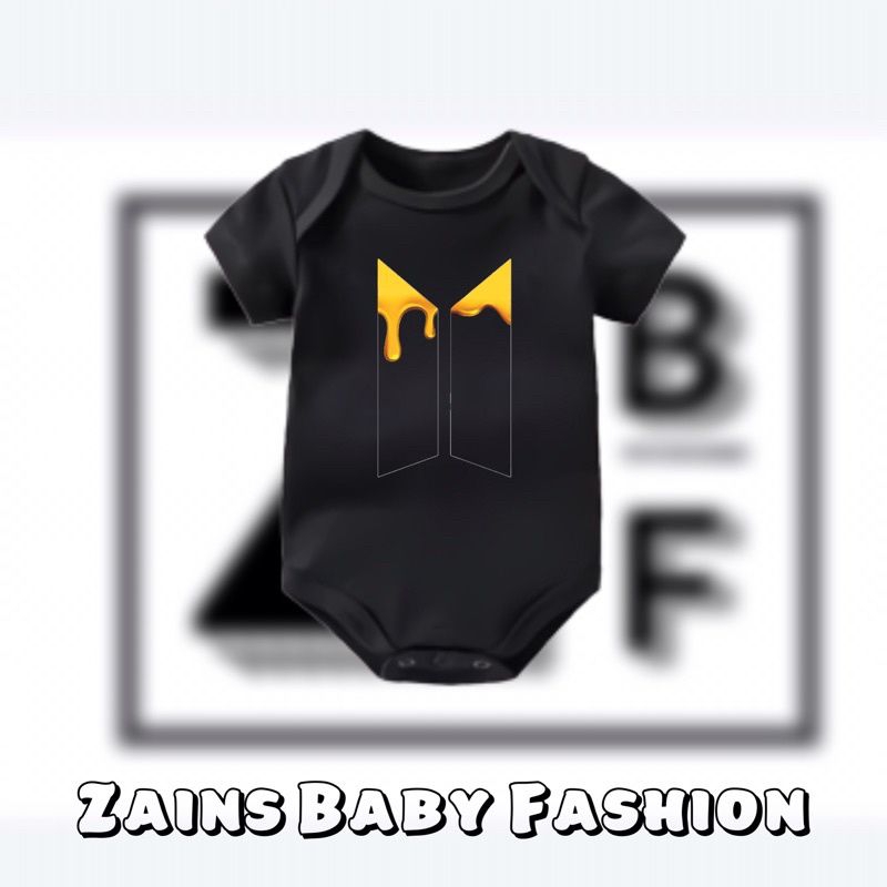 Kaos baju bayi BTS BT21 Album Butter jumper baby kids pendek Vintage Korean Kpop tulisan usia 0 1 2 