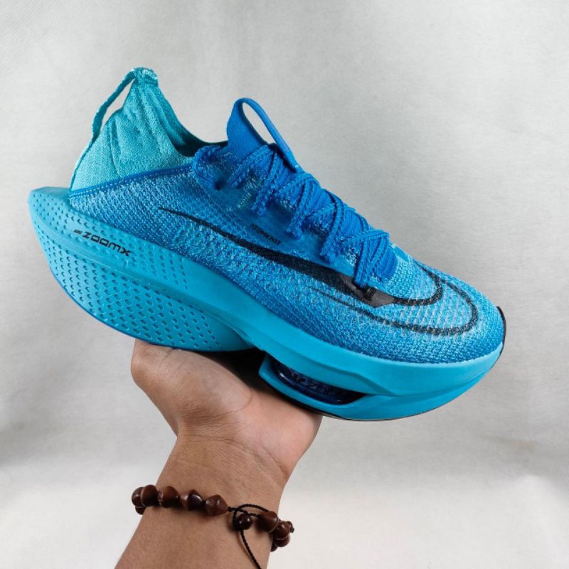 Sepatu Running Nike Zoom Alphafly Next 2% BLUE Original Premium