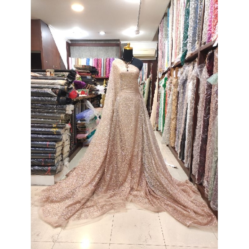 Kain Tile  Sugar Candy Gradasi Ombre Nude - Rose Gold