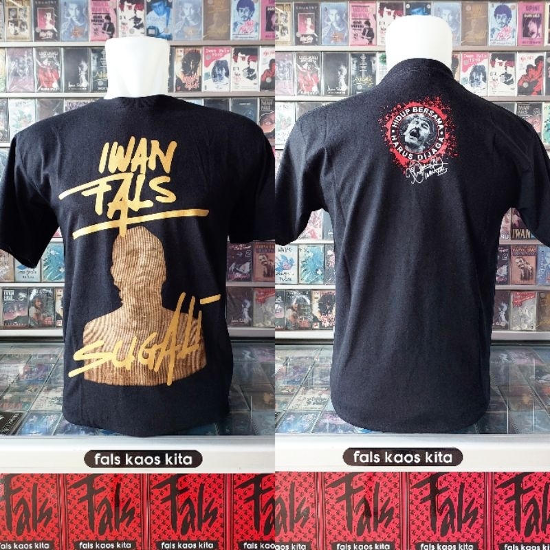 kaos album kaset iwan fals sugali