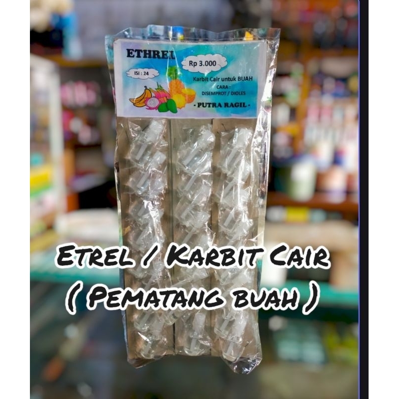 ethrel karbit cair pematang buah isi 24 pcs